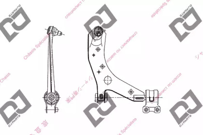 Рычаг независимой подвески колеса DJ PARTS DA1040